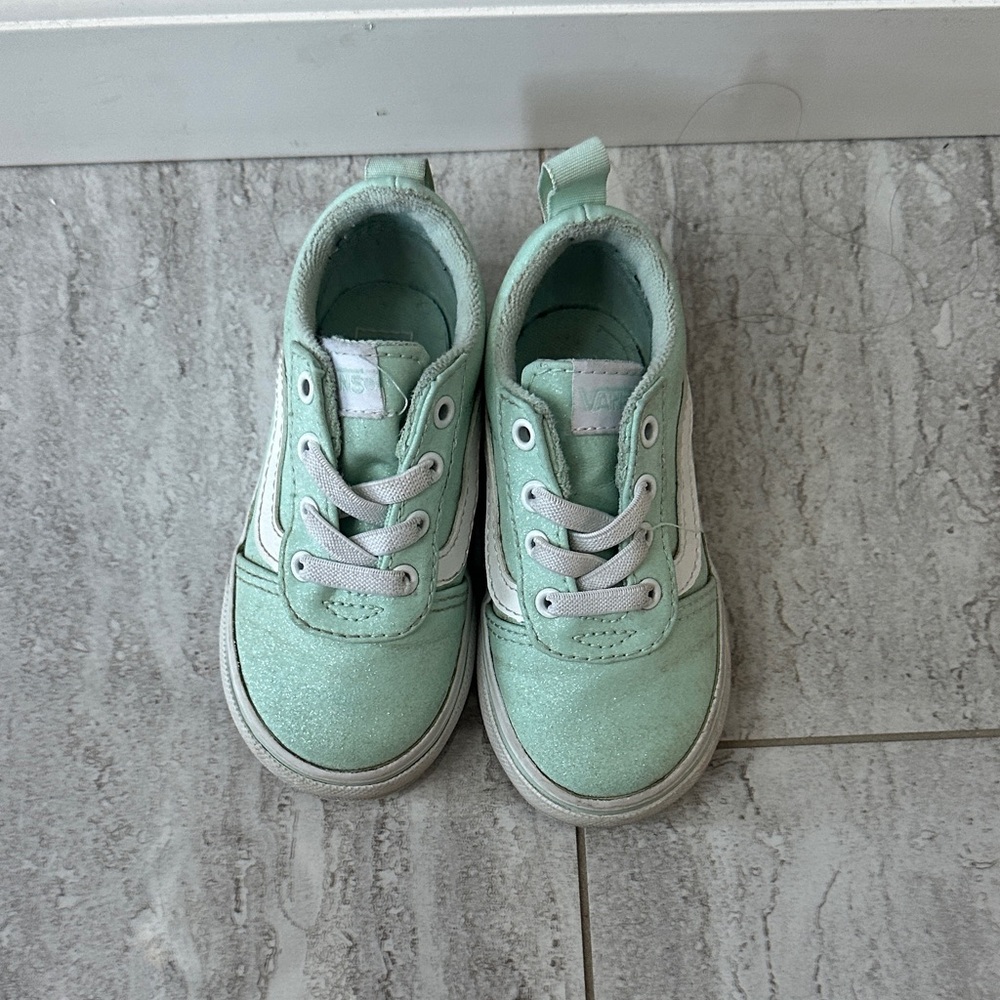 Mint Green Kids Vans